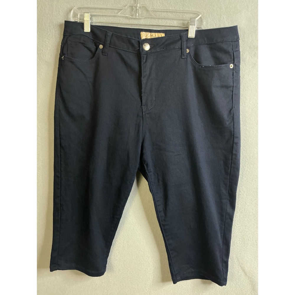 Hybrid & Company Pants Women's 16 Capri Pants Stretch Casual Comfort
